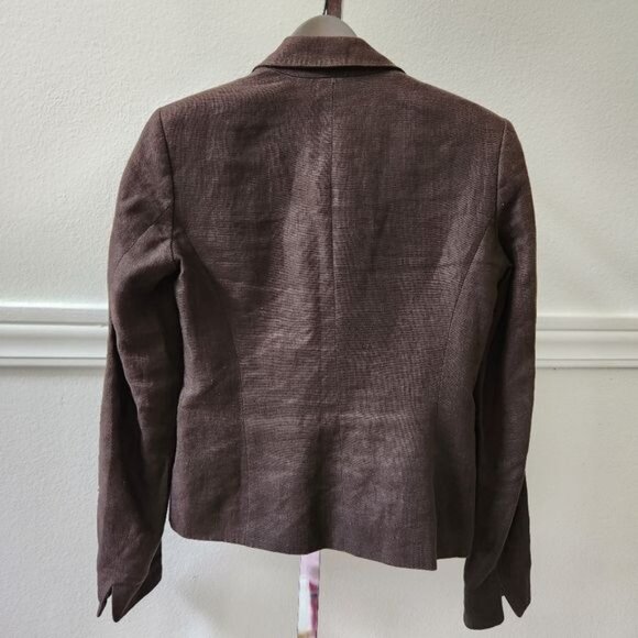 Anne Klein Brown Jacket Size 0 - Picture 5 of 12